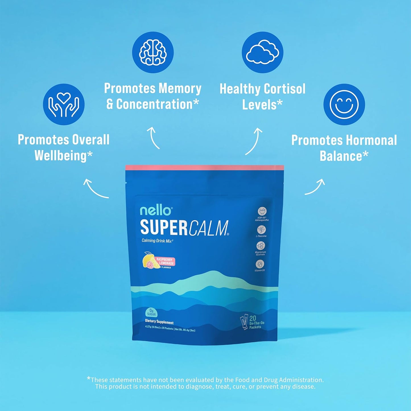 Nello Supercalm™ Powdered Drink Mix